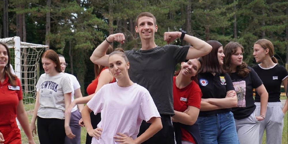 ODRŽAN KAMP ZA PODMLADAK CRVENOG KRSTA  BEOGRAD