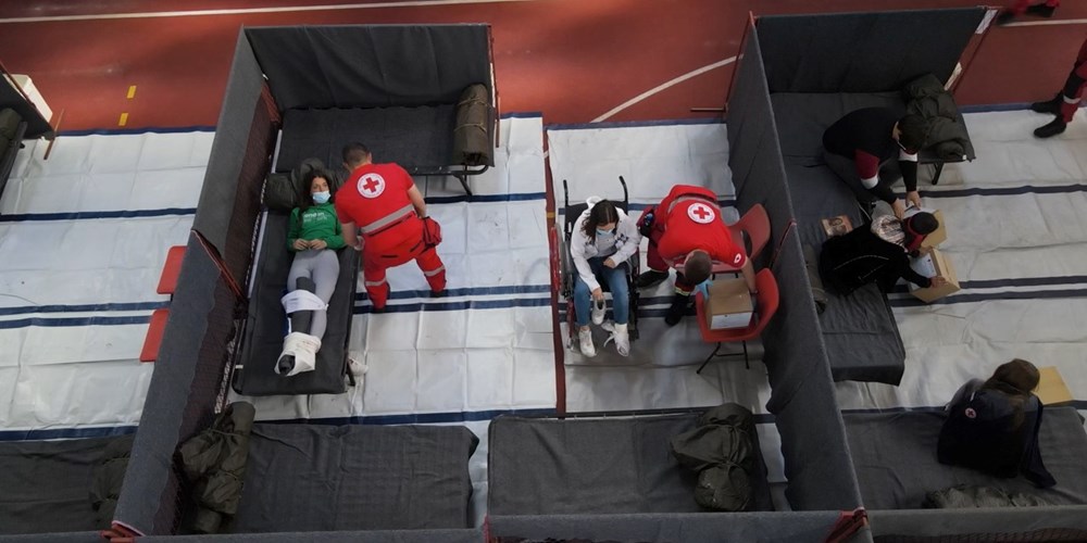 postavka prihvatnog centra za smeštaj lica