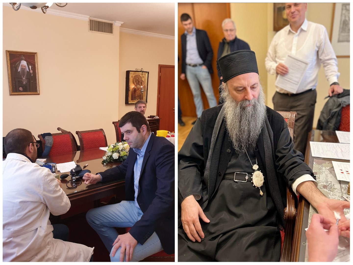 Patrijarh Daje Krv 2023 Februar Crveni Krst Beograd (5)