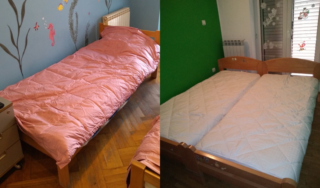 Donacija jastuka, prekrivača i podloški