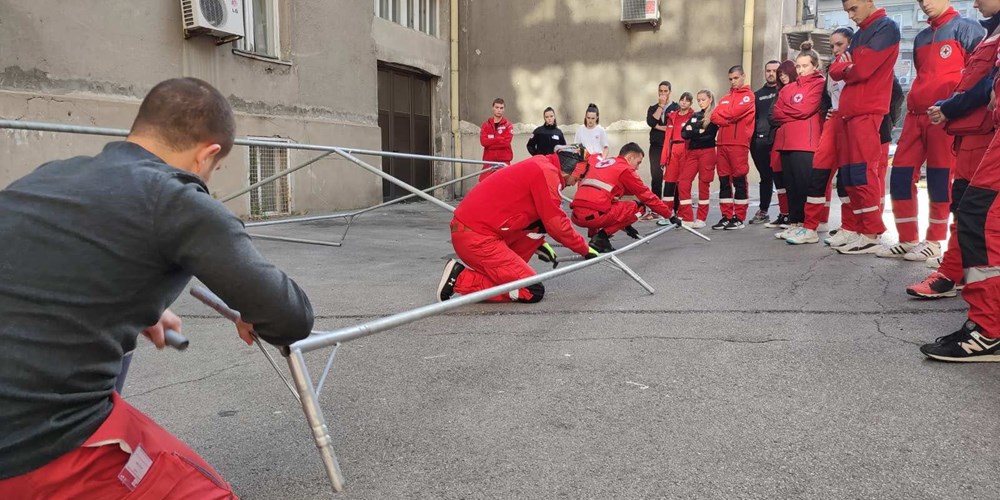 Obuka timova za delovanje u nesrećama