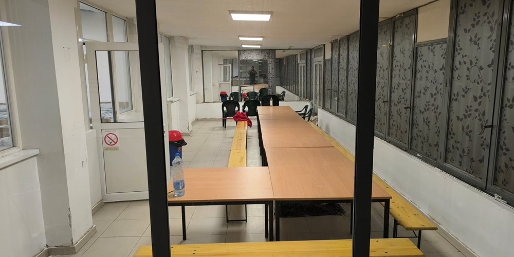 slika Privremenog centra za beskućnike