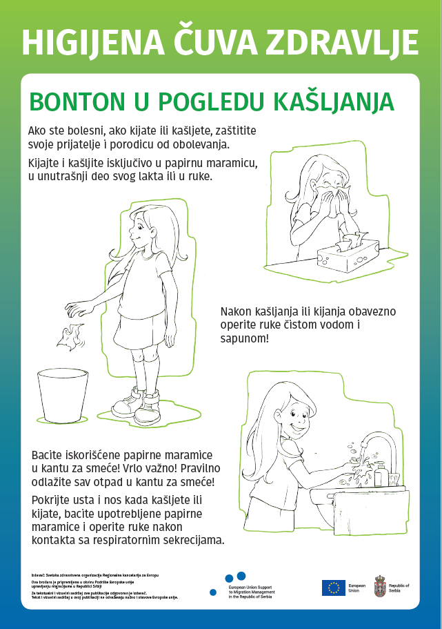 Poštujte bonton kada ste prehlađeni!