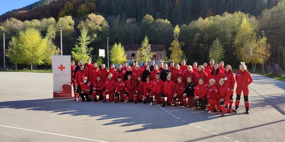 Volonteri Crvenog krsta Beograd