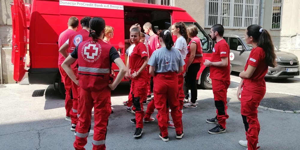 Osnovna obuka za nove članove jedinica za delovanje u nesrećama