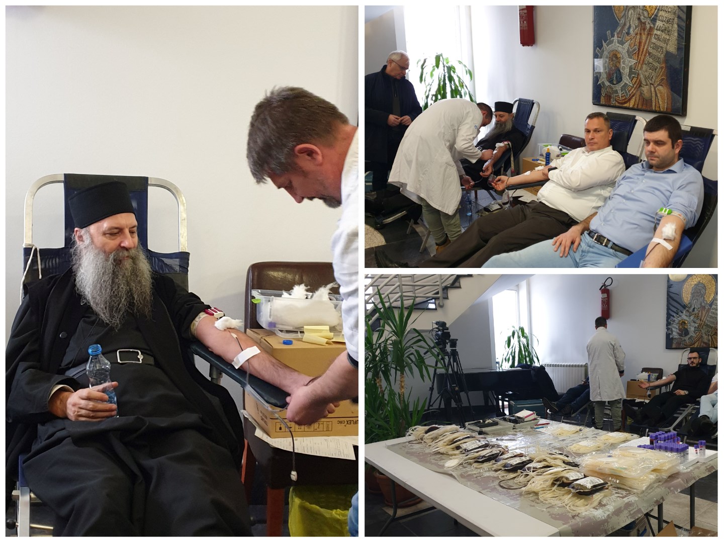 Patrijarh Daje Krv 2023 Februar Crveni Krst Beograd (3)